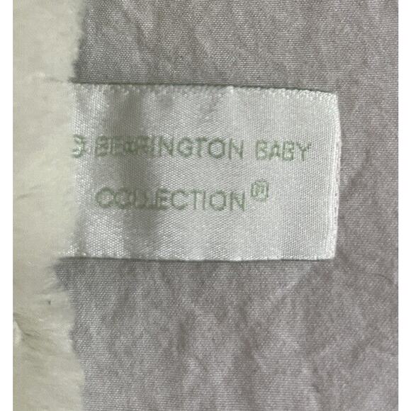 Bearington Baby Collection RIBBIT Plush Mint Green FROG Rattle Lovey Toy,Gingham - Picture 4 of 10